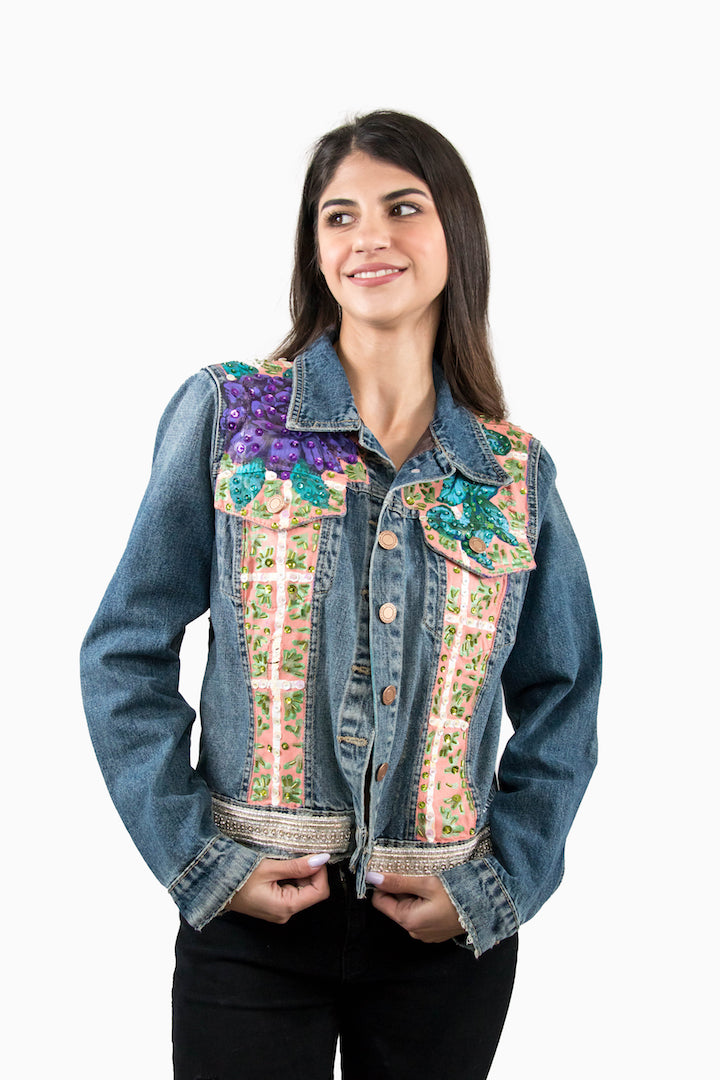 FLORES MORADAS
