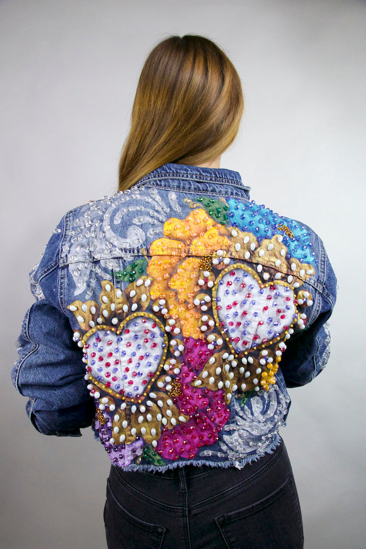 CORAZONES FLORES