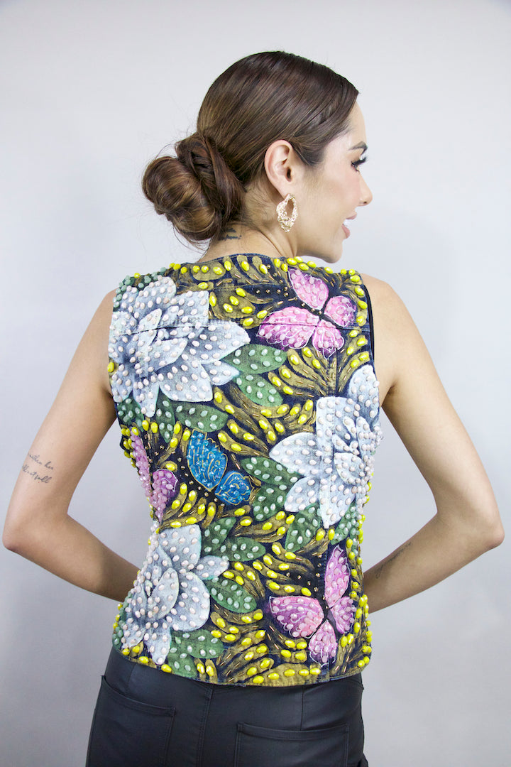 FLORES Y MARIPOSAS