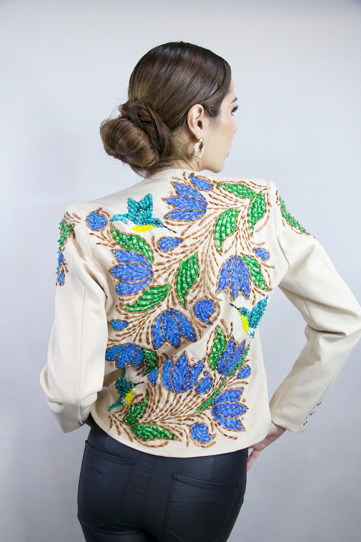 SACO COLIBRIES FLORES