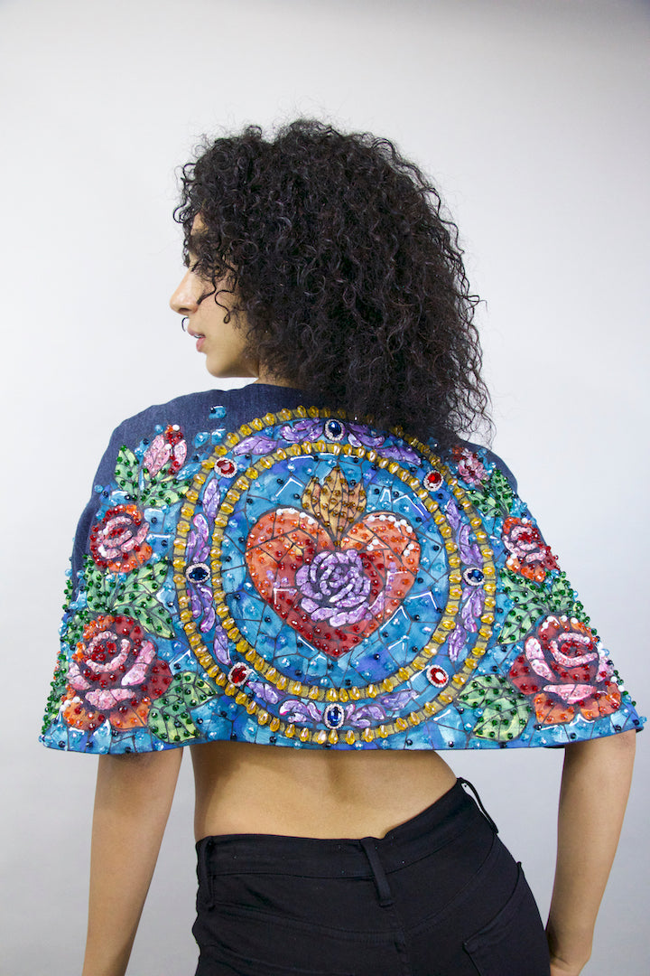 VITRAL CORAZON TALLA M