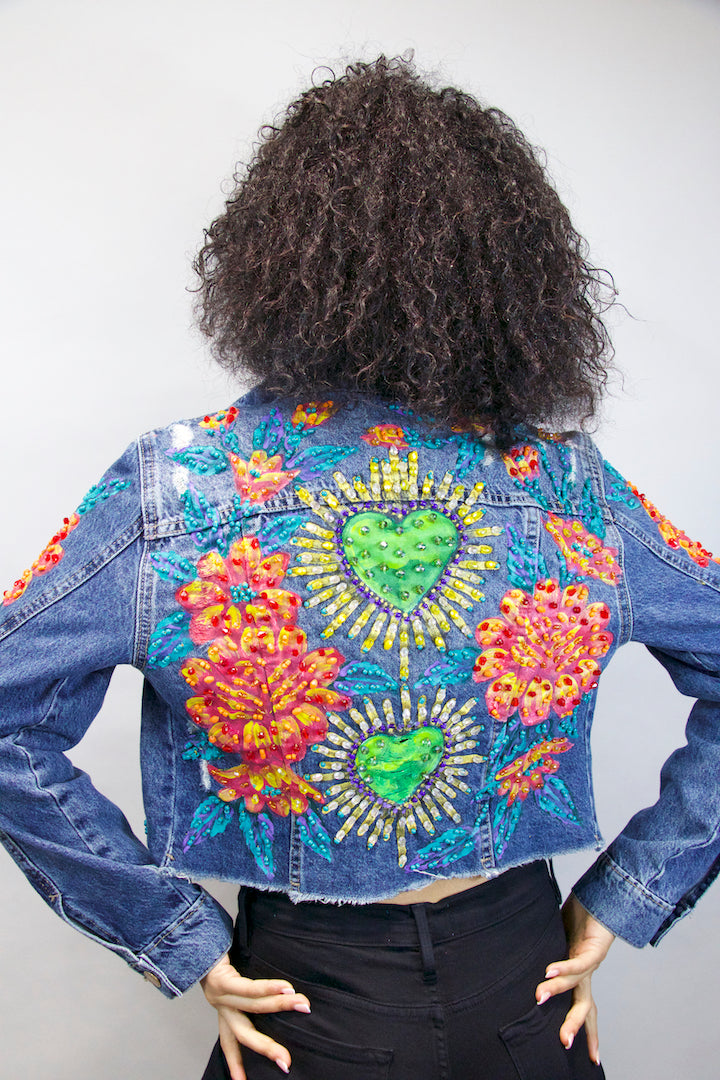 CORAZONES FLORES