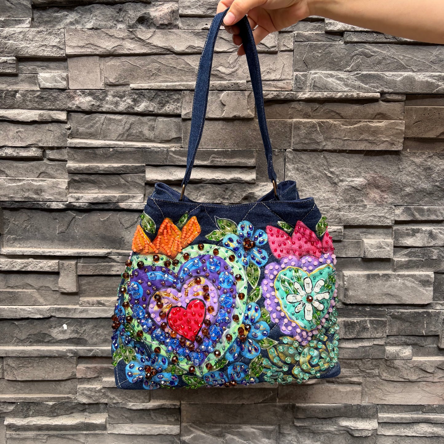Valentina corazones y flores