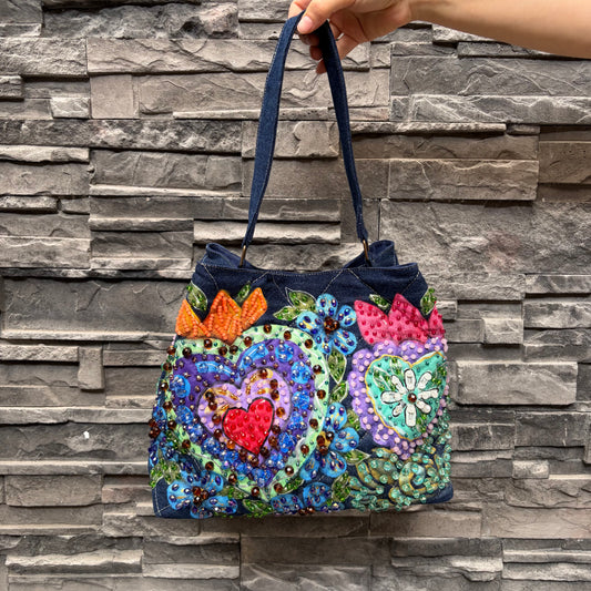 Valentina corazones y flores