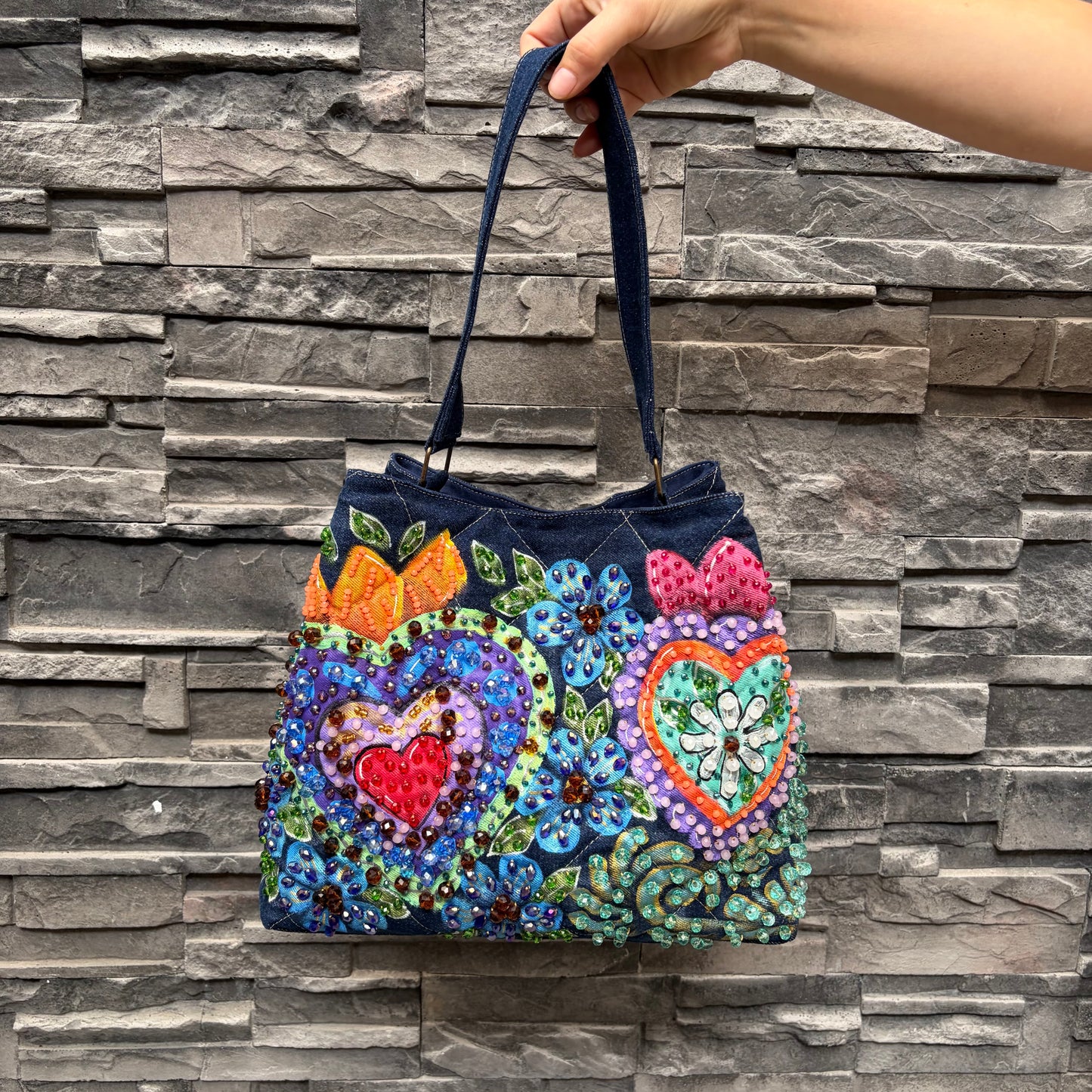 Valentina corazones y flores