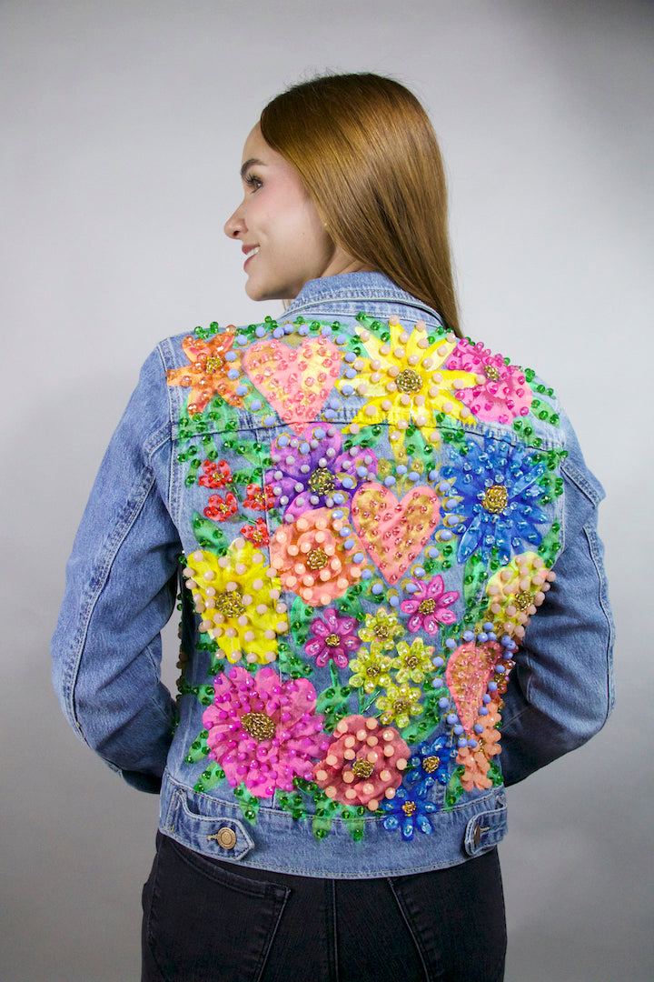 CORAZONES FLORES