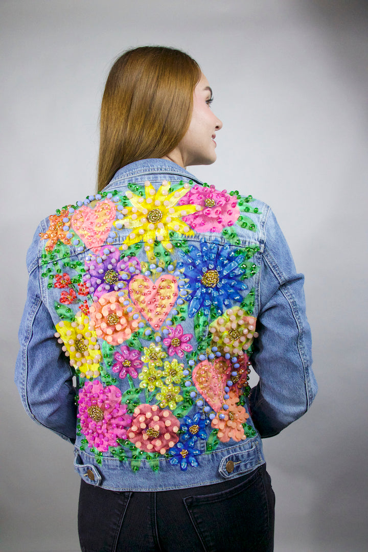 CORAZONES FLORES