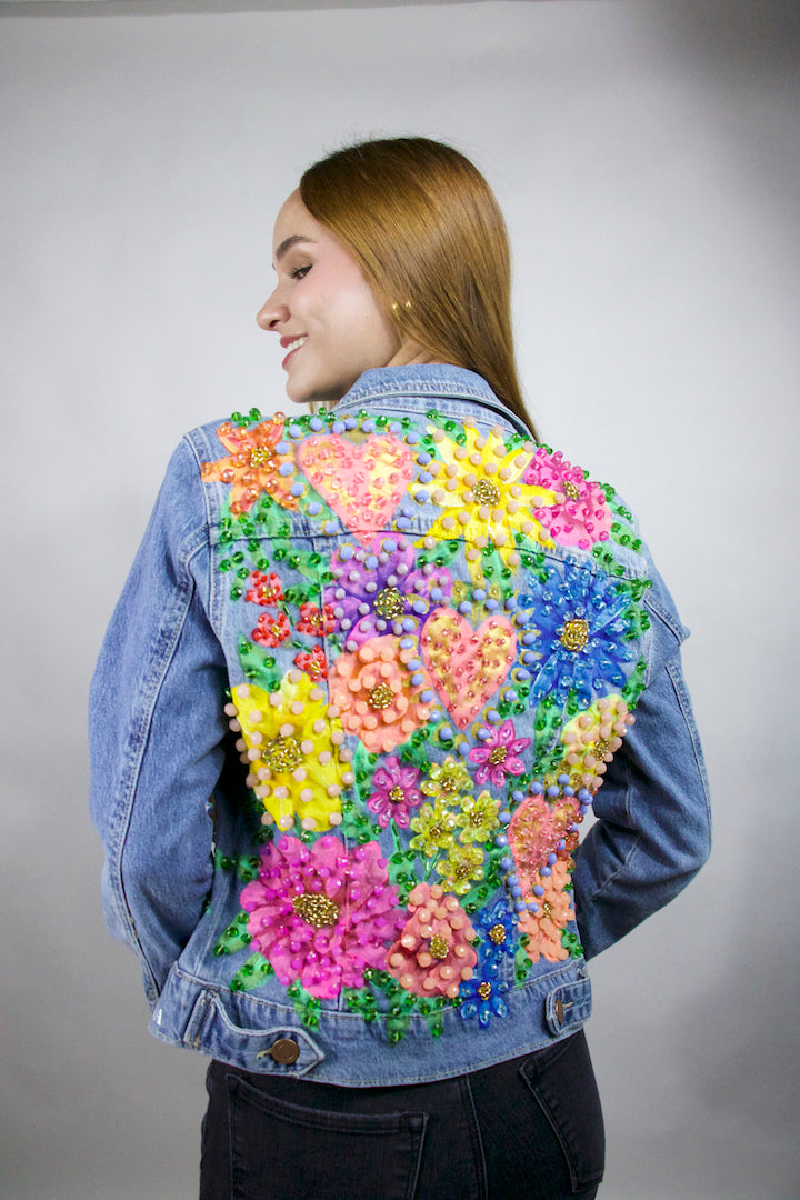 CORAZONES FLORES