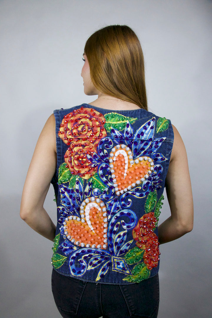 CORAZONES FLORES