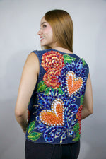 CORAZONES FLORES