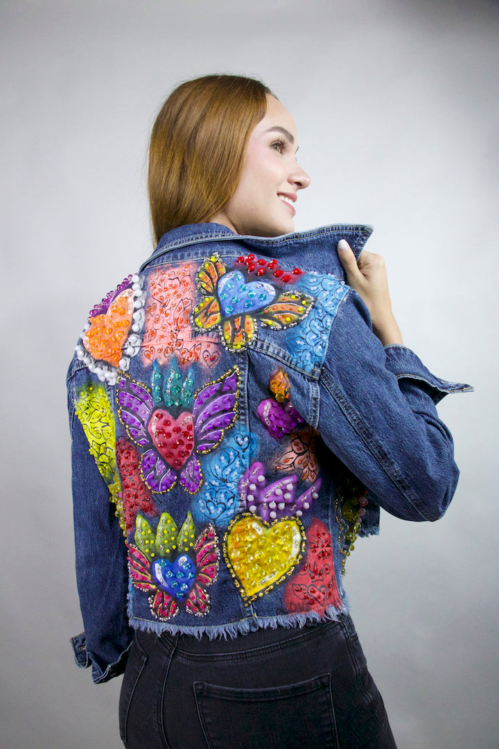 CORAZONES ALAS MARIPOSA