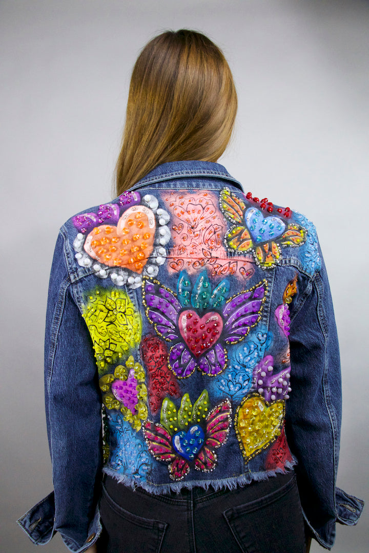 CORAZONES ALAS MARIPOSA