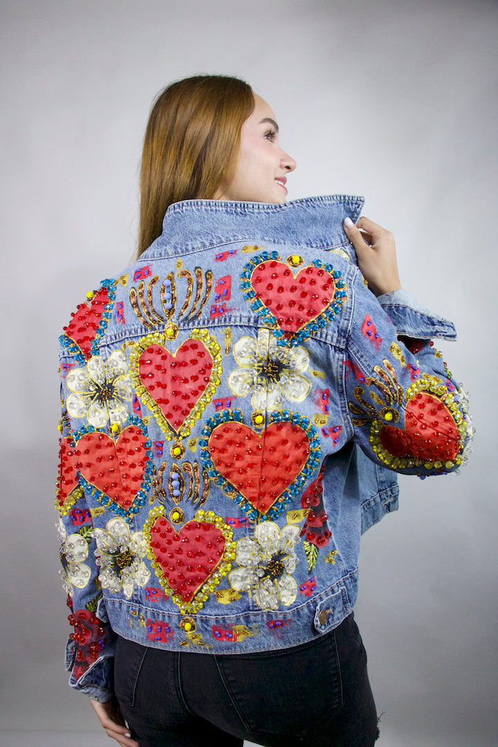 CORAZONES FLORES