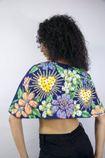 CORAZONES FLORES TALLA S