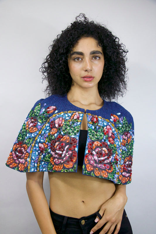 VITRAL ROSAS TALLA S