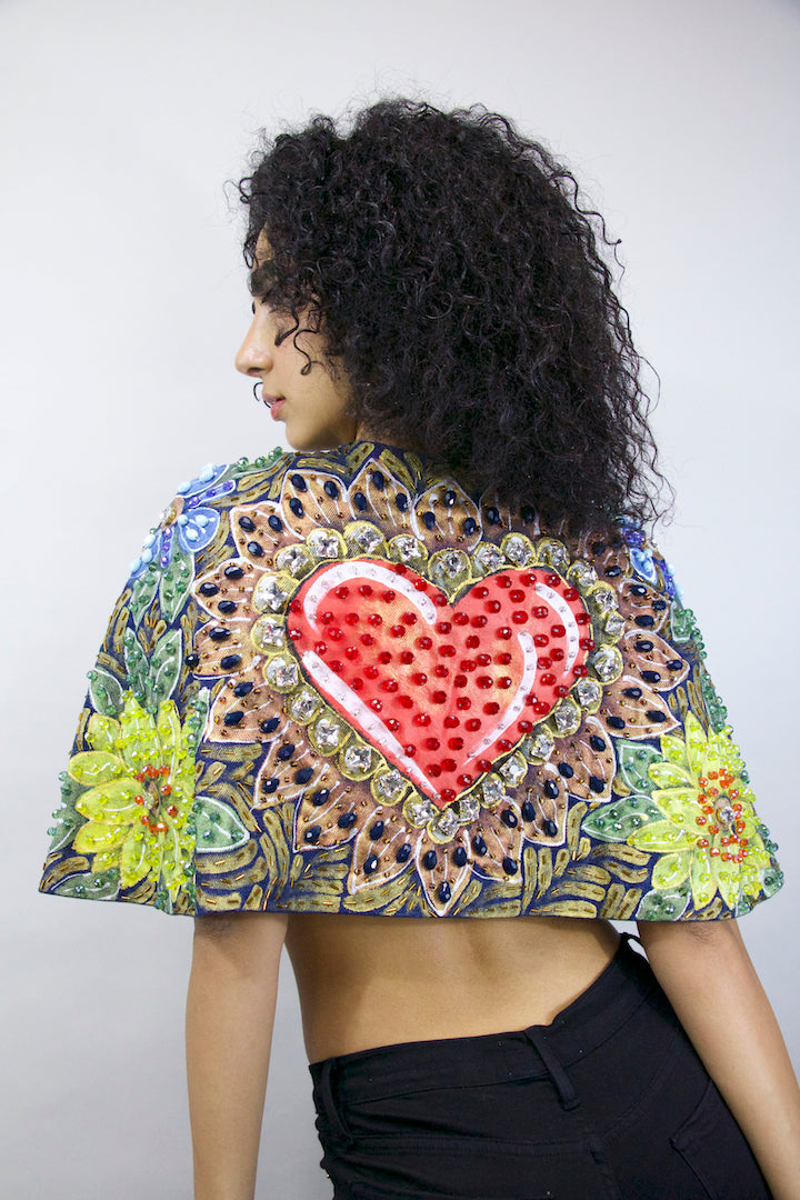 FLORES CORAZON TALLA M