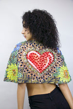 FLORES CORAZON TALLA M